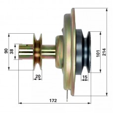 SKLOPKA MAGNETNA HUSQVARNA