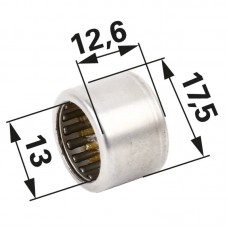 LEŽAJ ZOBNIKA 17,5x13x12,6mm