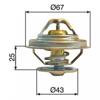 TERMOSTAT VODE ZETOR N.T. 80oC