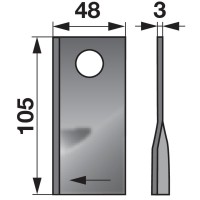 NOŽ KOSILNICE NIEMEYER D class