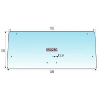 STEKLO KABINE ZETOR BK70 ZADAJ