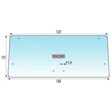 STEKLO KABINE ZETOR BK70 ZADAJ