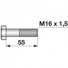 VIJAK + MATICA M16x1,5x55  ZA NOŽ BRANE