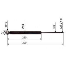 AMORTIZER NALETNA ZAVORA AL-KO 120SR SR1
