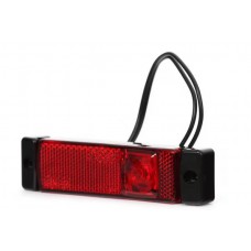 SVETILKA BOČNA MARKIRNA LED - rdeča