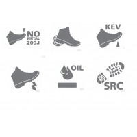 ČEVLJI DELOVNI NIZKI ACTIV S1P št.43