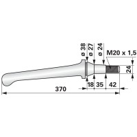 NOŽ VRTAVKASTA BRANA LELY KRONE 365mm