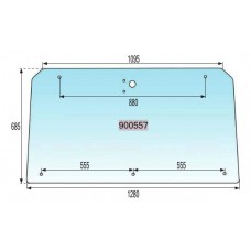 STEKLO KABINE ZADNJE UTB 803 DT