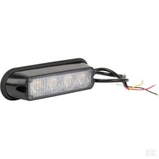 LED UTRIPALKA ORANŽNA 4xLED 12-24V