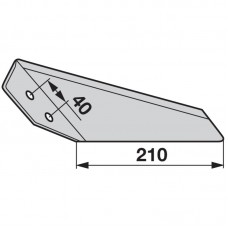 NOŽ LEMEŽA PLUG KVERNELAND L // D