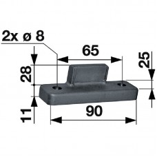 ROČICA ZAPIRALO STEKLA KABINE