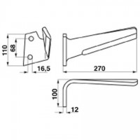 NOŽ VRTAVKASTA BRANA KUHN L // D