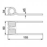 KRAK VZMETNI NAKLADALKA MENGELE