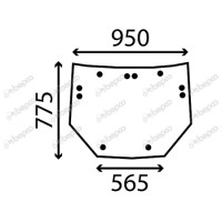 STEKLO KABINE ZADAJ HURLIMANN SAME orig.