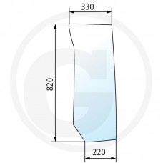 STEKLO KABINE SPREDAJ SPODAJ NEW HOLLAND
