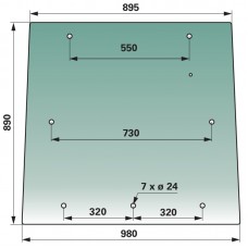 STEKLO KABINE ZADAJ MF 3060 - original