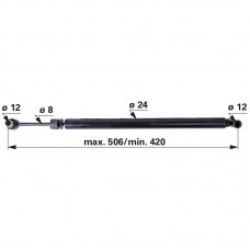 AMORTIZER KLJUKE PRIKOLICE ALKO L-505