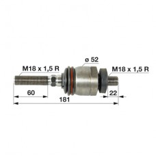 KONČNIK VOLANA AKSIALNI M18x1,5 362,382