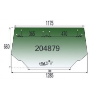 STEKLO KABINE HURLIMANN XE SAME zadaj