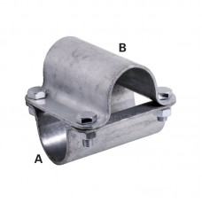 OBJEMKA CEVNA KRIŽNA 1 1/2" X 1 1/4"