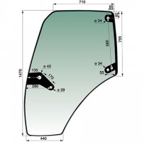 STEKLO KABINE DEUTZ K610 VRATA leva