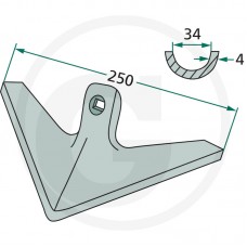 LASTOVKA OKOPALNIKA  L-250