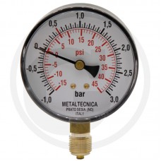 MANOMETER VAKUM MZ  - fi=80, Navoj 3/8