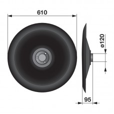 KOLUT SPODNJI RK 135/281F