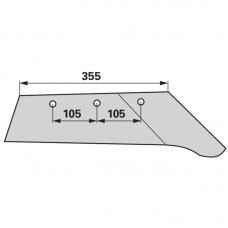 LEMEŽ PLUG REGENT DU35SR DESNI 3318276