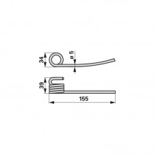 KRAK VZMETNI MENGELE POLOVIČNI