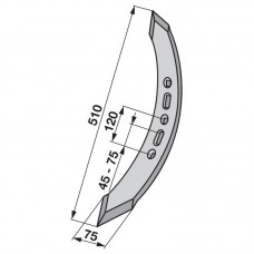 LEMEŽ PODRAHLAČ AMAZONE HC122  L // D