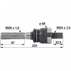 KONČNIK AKSIALNI FENDT 400 700 800