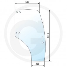 STEKLO KABINE NEW HOLLAND VRATA desna