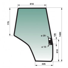 STEKLO KABINE VRATA DESNA MF