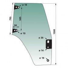 STEKLO KABINE NH VRATA DESNA
