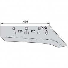 LEMEŽ PLUG RABE - FRANK