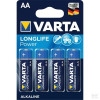 BATERIJA  AA 1,5V LR6 (4x) - VARTA