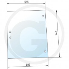 STEKLO KABINE BOČNO SAME LASER