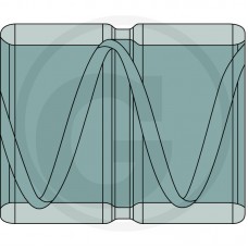 PUŠA 35/45 L=50 TRDOTA: HRC 58-62