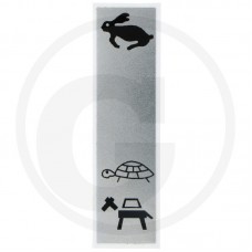 NALEPKA ZAJEC/CESTA/ŽELVA