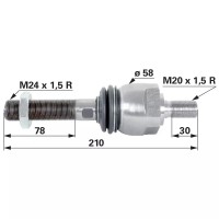 KONČNIK VOLANA AKSIALNI CNH MF - CARRARO