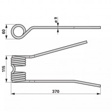 KRAK VZMETNI PZ KVERNELAND L // D