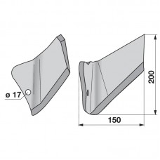 LEMEŽ KRILNI POTTINGER L // D