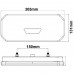 SVETILKA STOP LED LEVA, 12V 24V