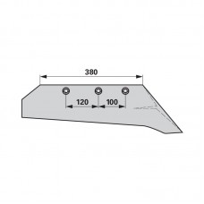 LEMEŽ PLUG GLASSNER DESNI