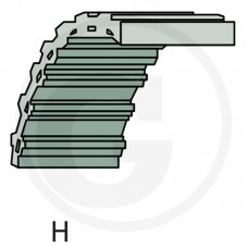 JERMEN KOSIŠČA JD ZOBATI 2000x16mm 250z