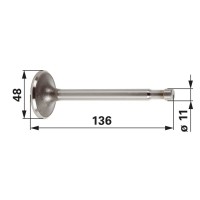 Ventil izpušni Steyr T80 T182 Ventil izpušni Steyr T80 T182