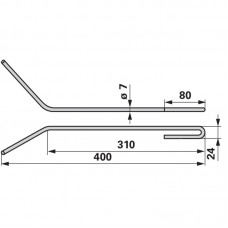 KRAK VZMETNI SEJALNICA AMAZONE - L // D