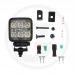 LUČ DELOVNA LED 2900Lm 85x85mm IP69 SPOT