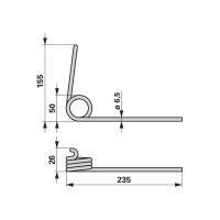 KRAK VZMETNI HASSIA LEMKEN SPREDNJI